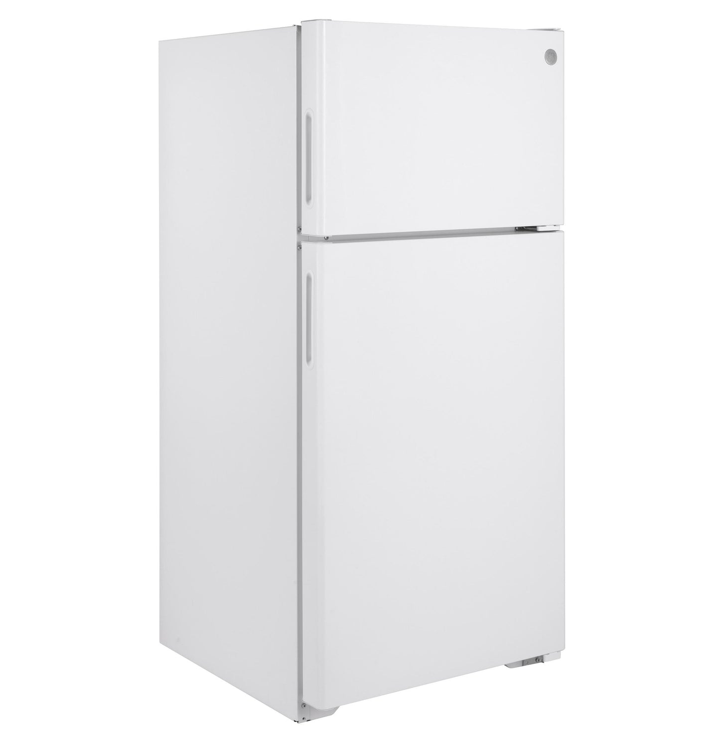 GE APPLIANCES GPE17CTNRWW Ge Energy Star 16.6 Cu. Ft. Recessed Handle Top-freezer REFRI...