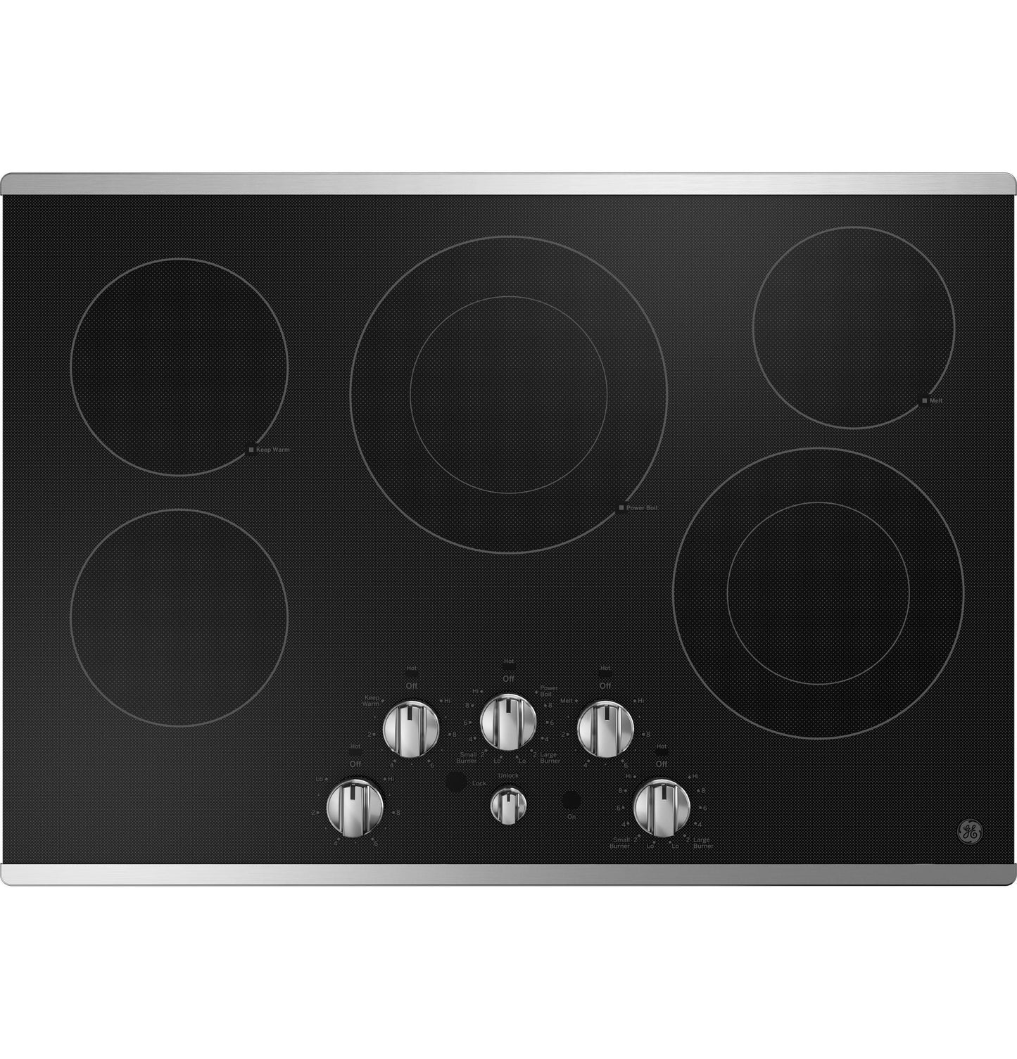 GE APPLIANCES JEP5030STSS Ge 30"" Built-in Knob Control Electric Cooktop