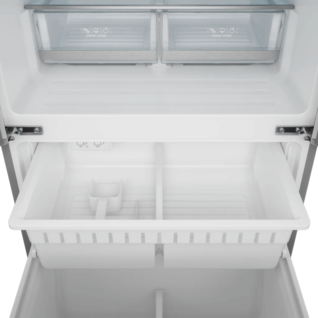 THOR KITCHEN RF3017FFD99RSG 30 Inch 17.7 Cu Ft French Door Counter Depth Refrigerator With Ice ...