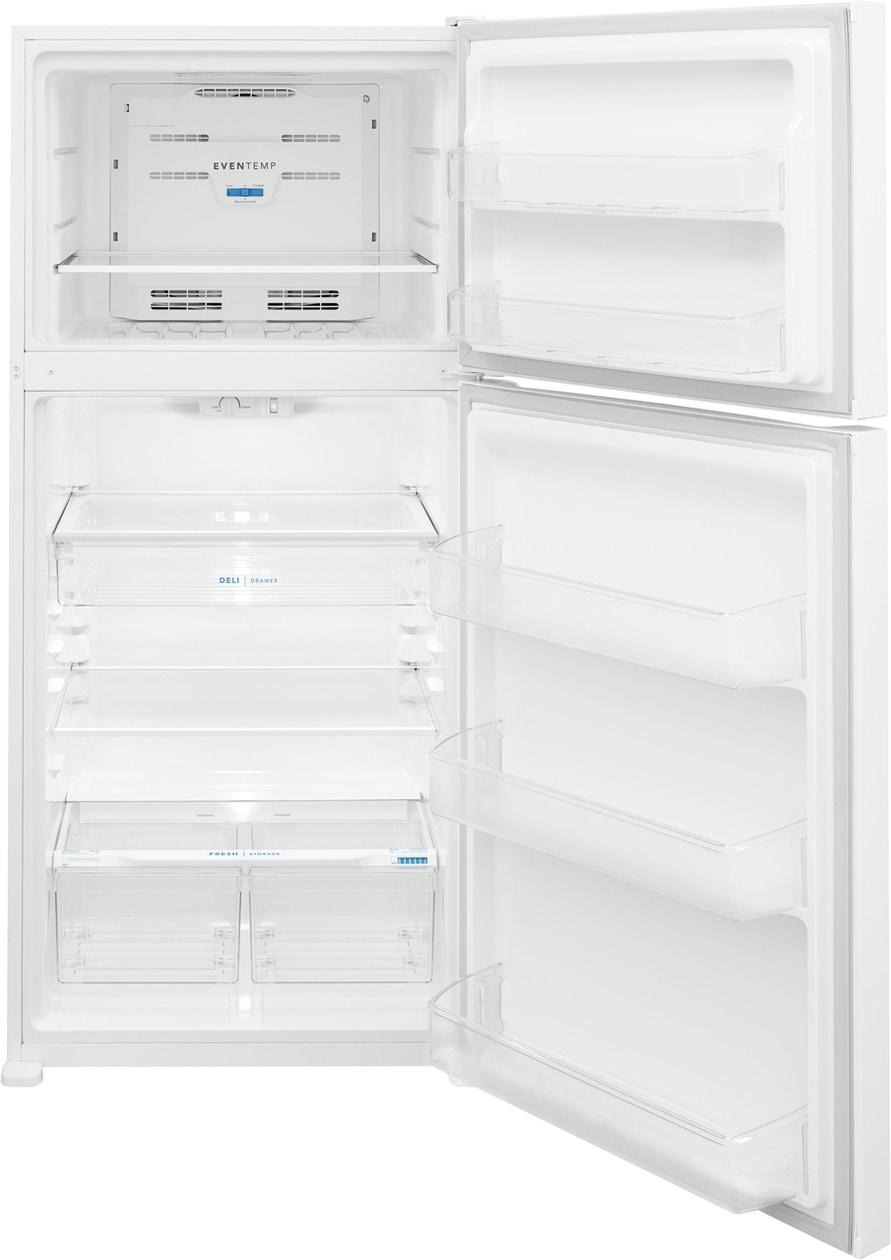 FRIGIDAIRE FFTR2045VW Frigidaire 20.0 Cu. Ft. Top Freezer Refrigerator