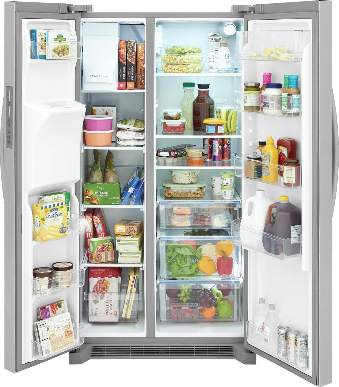 FRIGIDAIRE FRSC2333AS Frigidaire 22.3 Cu. Ft. 36'' Counter Depth Side By Side Refrigerator