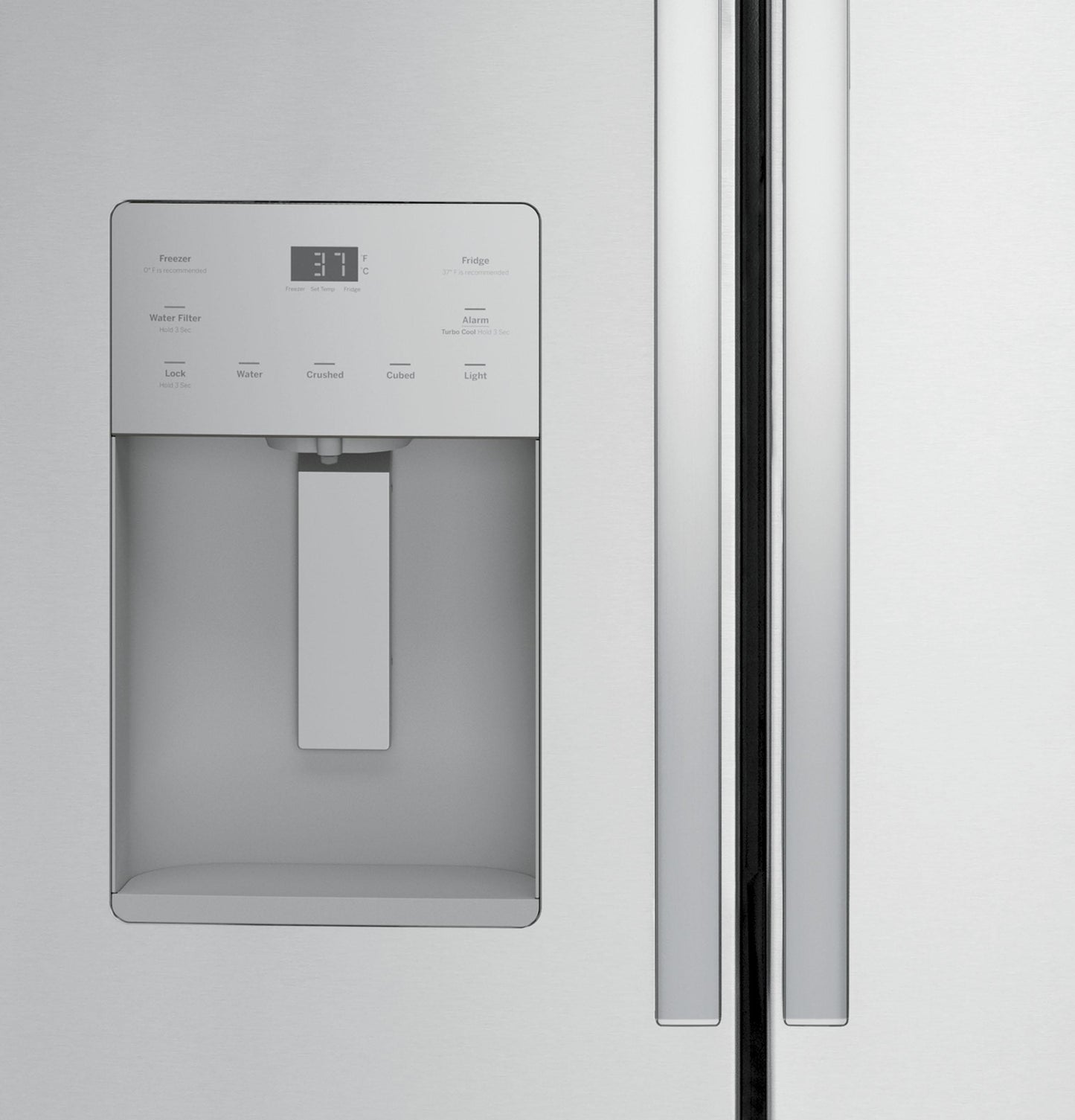 GE APPLIANCES GFE26JYMFS Ge Energy Star 25.6 Cu. Ft. Fingerprint Resistant FRENCH-DOOR...