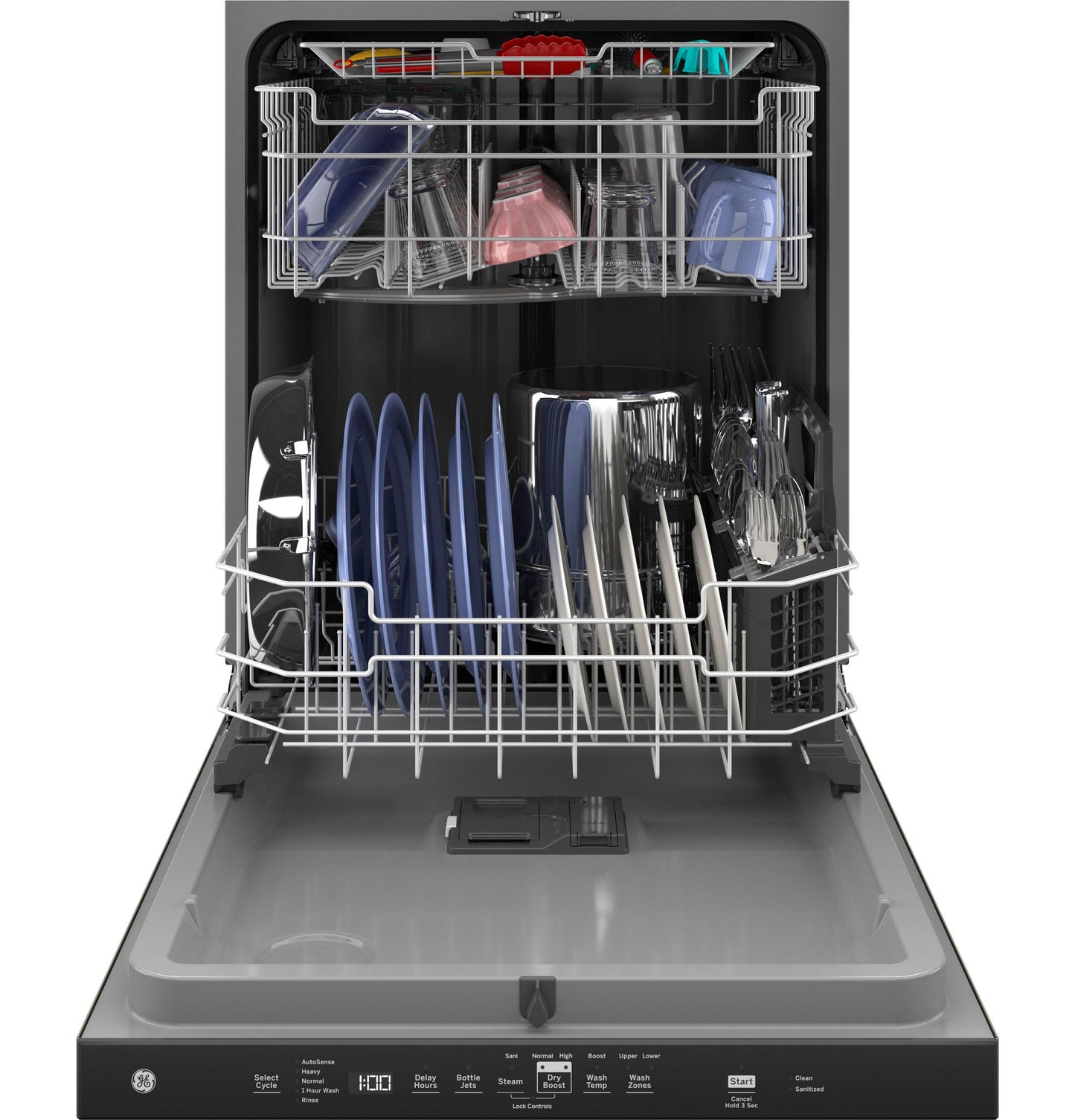 GE APPLIANCES GDP630PMRES Ge Top Control With Plastic Interior Dishwasher With Sanitize CY...