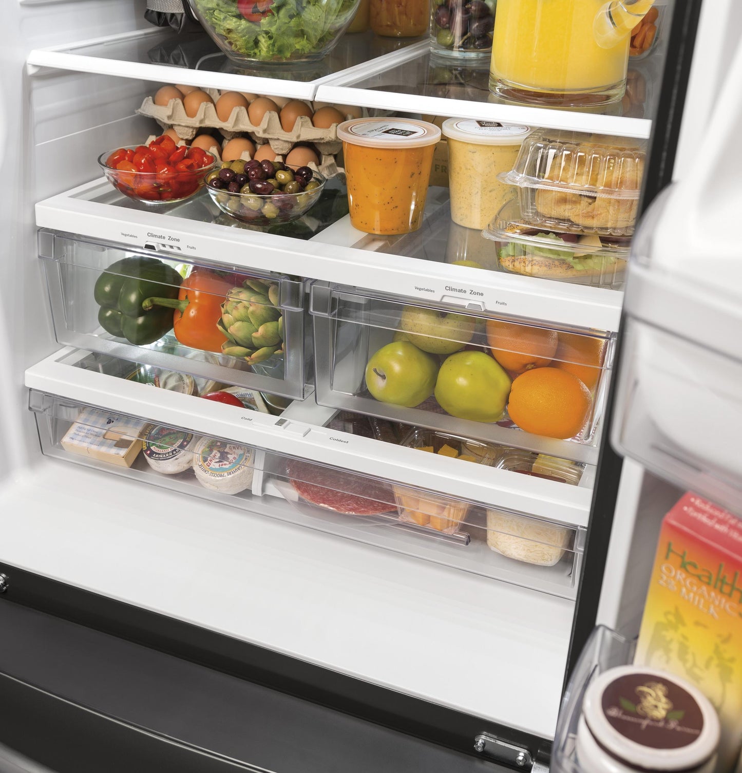 GE APPLIANCES GNE25JYKFS Ge Energy Star 24.7 Cu. Ft. French-door Refrigerator