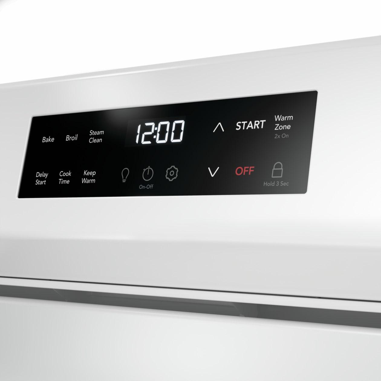 FRIGIDAIRE FCRE3062AW Frigidaire 30"" Electric Range With the Eventemp