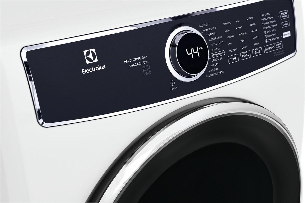 ELECTROLUX ELFG7637AW Electrolux Gas 8.0 Cu. Ft. Front Load Dryer