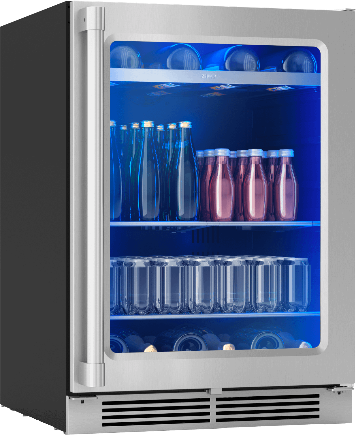 ZEPHYR PRPB24C01BG Zephyr 24"" Pro Single Zone Beverage Cooler