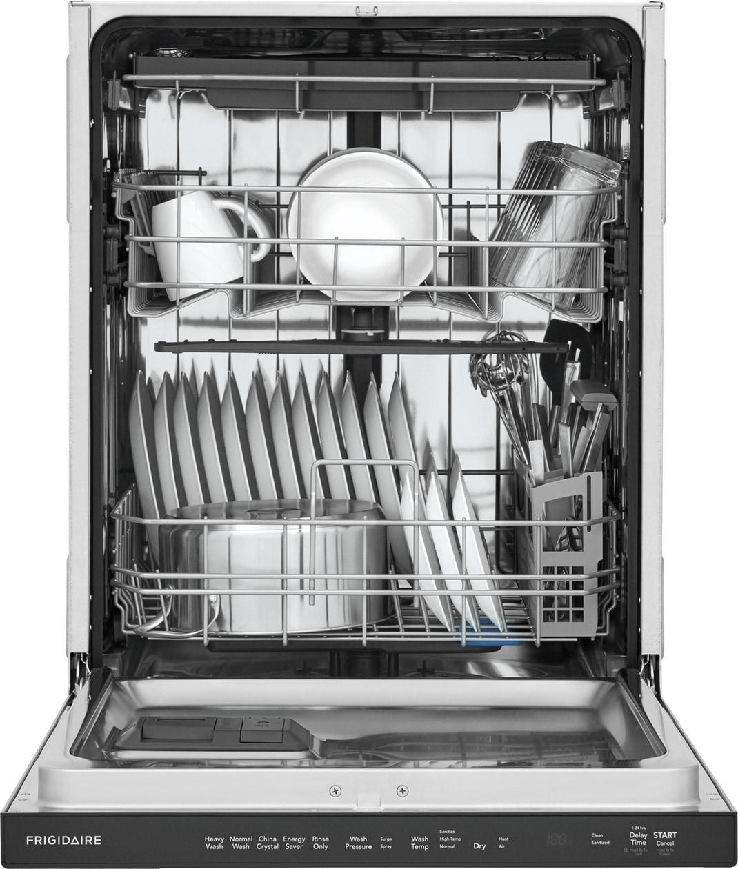 FRIGIDAIRE FDSP4501AS Frigidaire 24"" Stainless Steel Tub Built-in Dishwasher