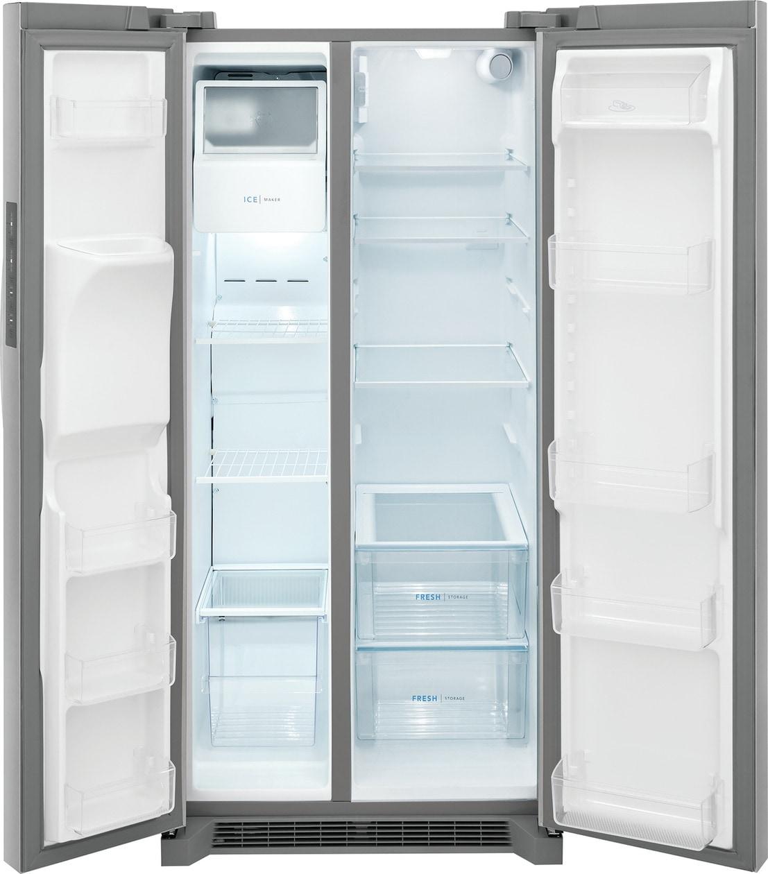 FRIGIDAIRE FRSS2323AS Frigidaire 22.3 Cu. Ft. 33'' Standard Depth Side By Side Refrigerator