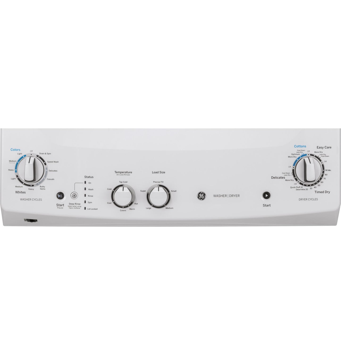 GE APPLIANCES GUD27GSSMWW GE Unitized Spacemaker 3.8 Doe Cu. Ft. Stainless Steel Washer AN...