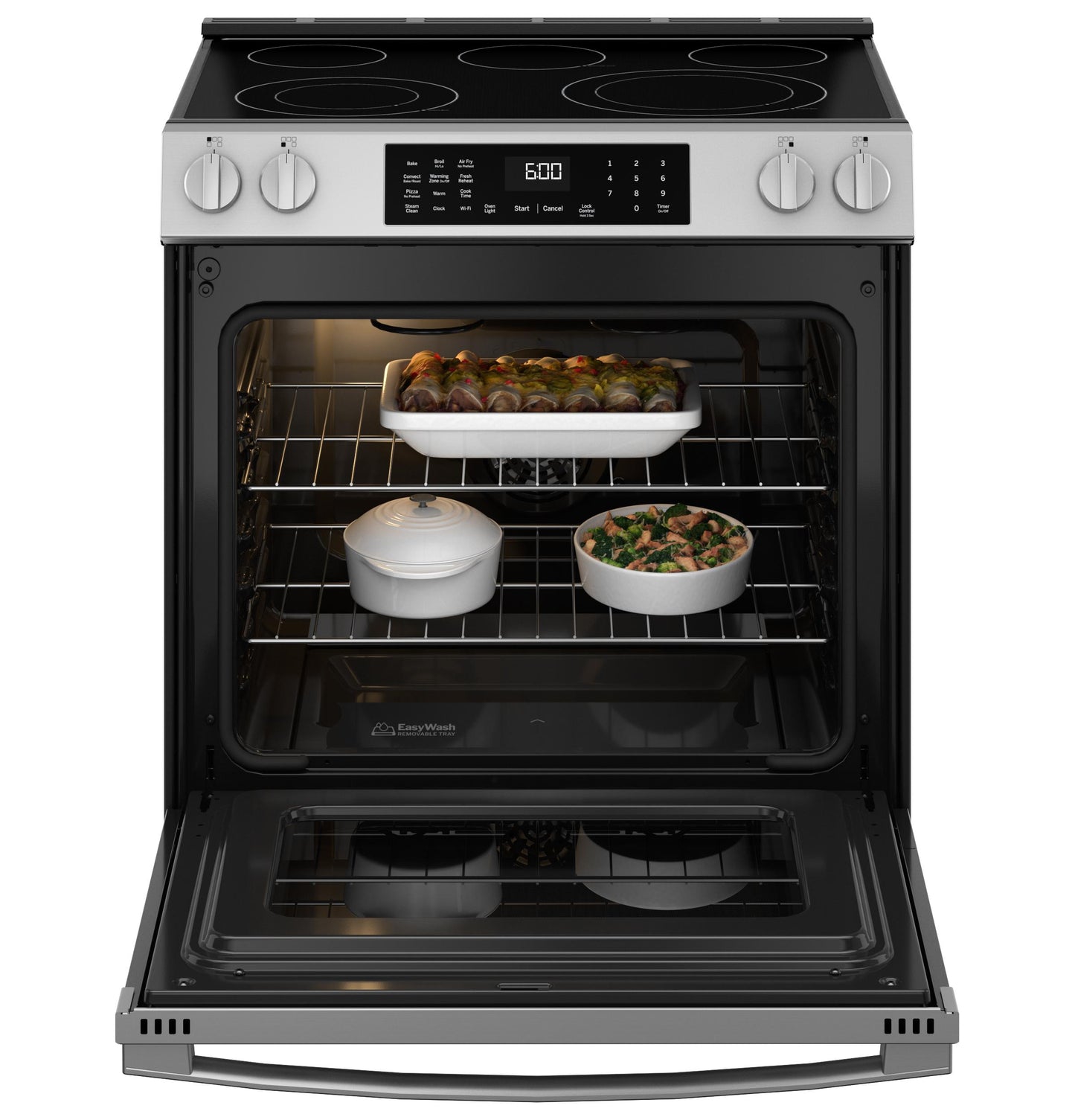GE APPLIANCES GRS600AVFS Ge 30"" Slide-in Electric Convection Range With No Preheat Air FR...