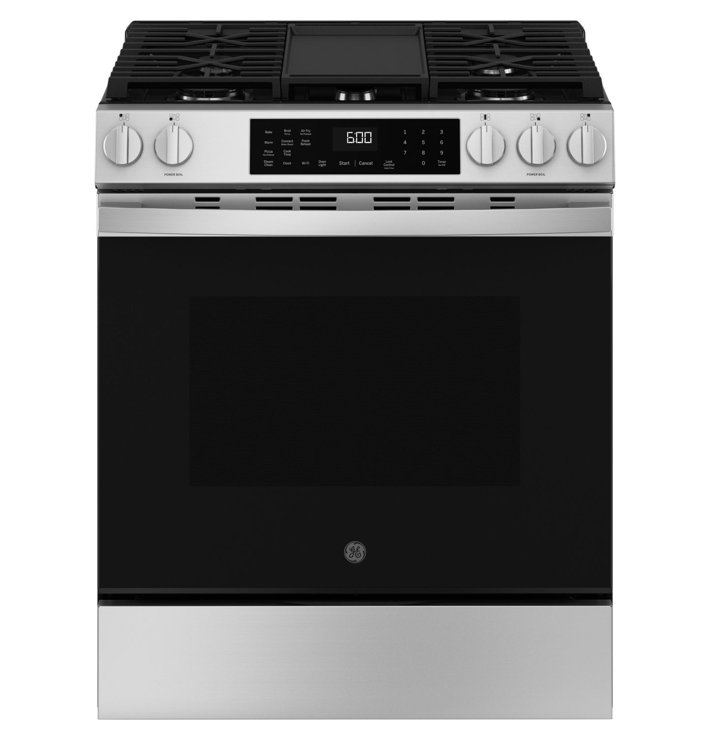 GE APPLIANCES GGS600AVFS Ge 30"" Slide-in Front-control Convection Gas Range With No PREHE...