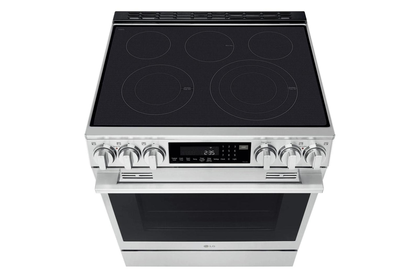 LG LSEL6337XE 6.3 Cu. Ft. Smart Electric Slide-in Range With Instaview, PROBAK...