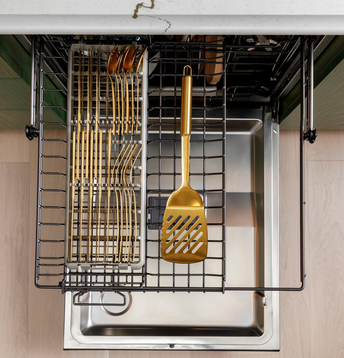 CAFE CDT828P2VS1 Cafe Customfit Energy Star Stainless Interior Smart DISHW...