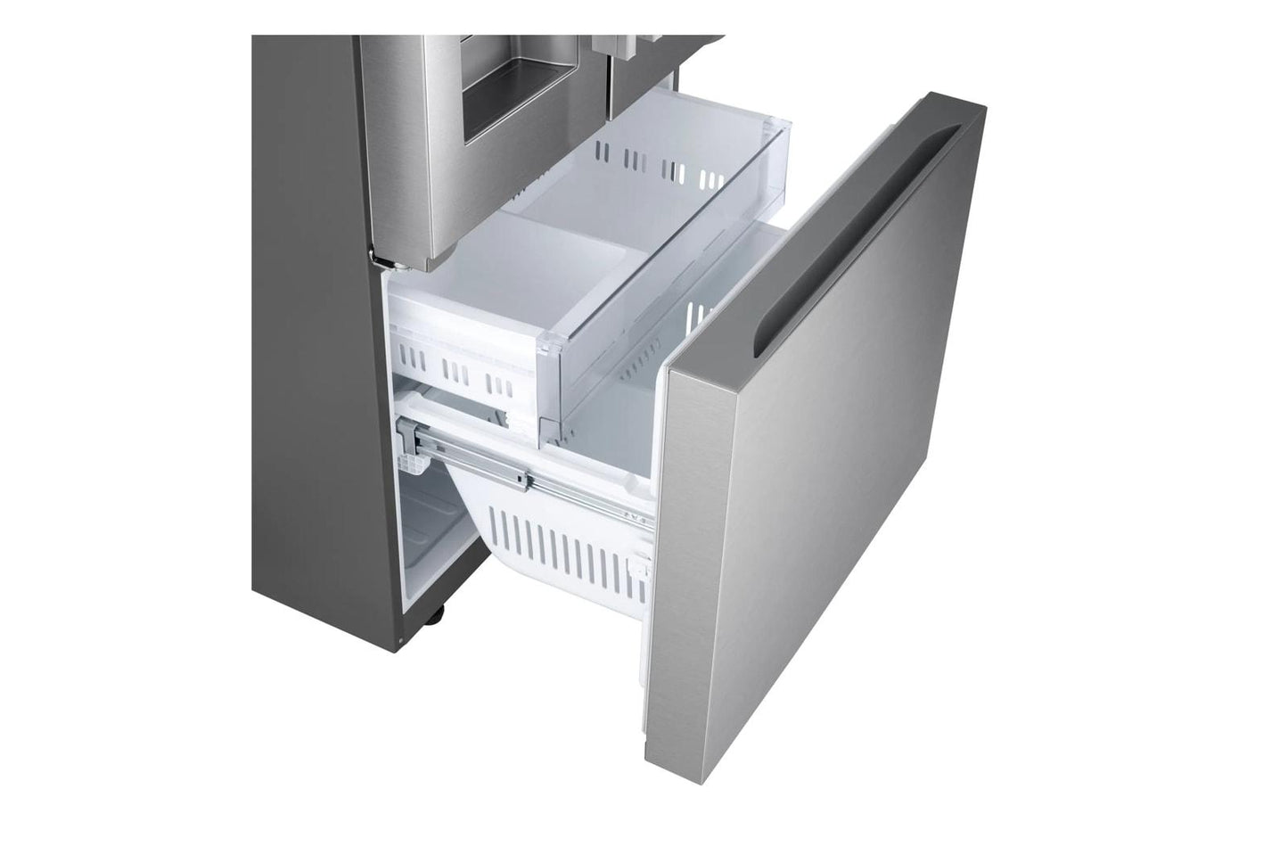 LG LF25H6330S 25 CU.FT. 3-door French Door Refrigerator With New Hybrid Handle DE...