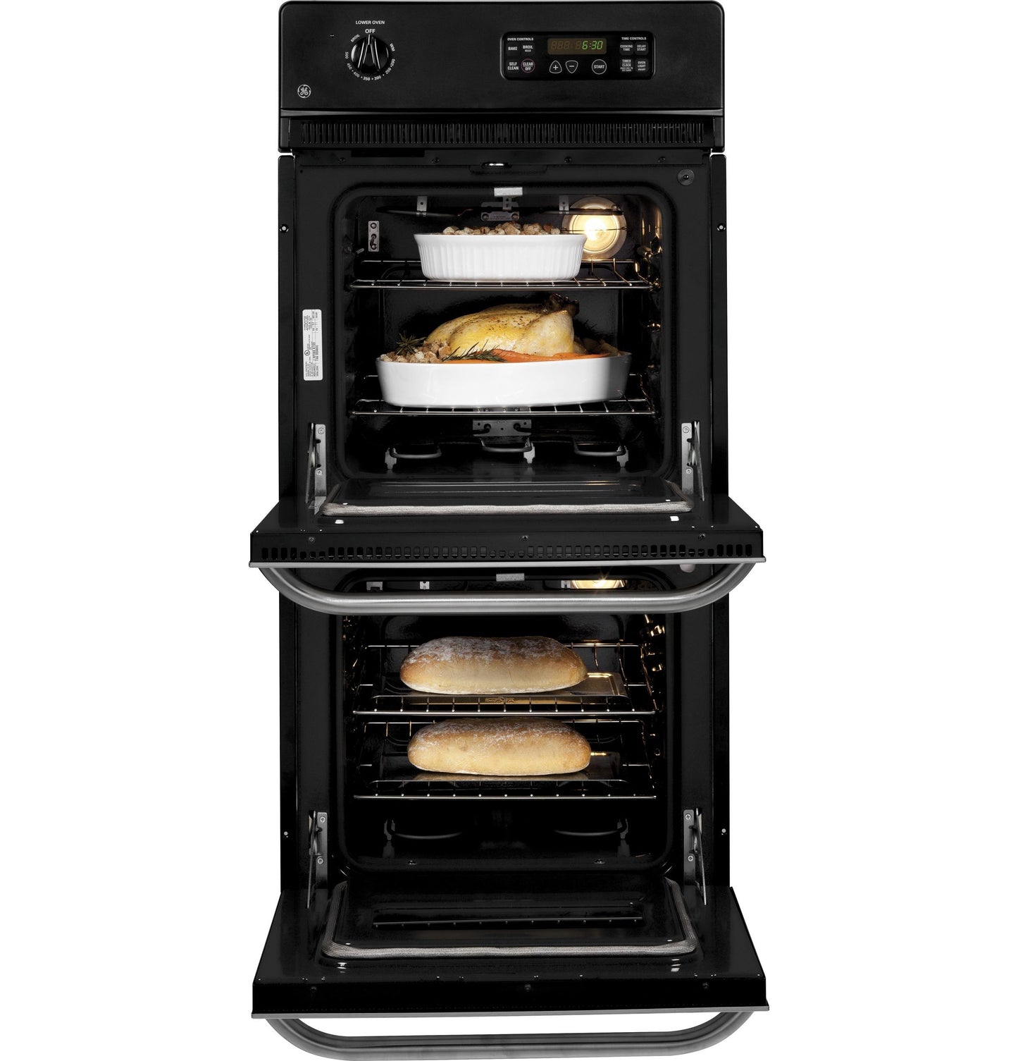 GE APPLIANCES JRP28SKSS GE Appliances 24"" Double Wall Oven