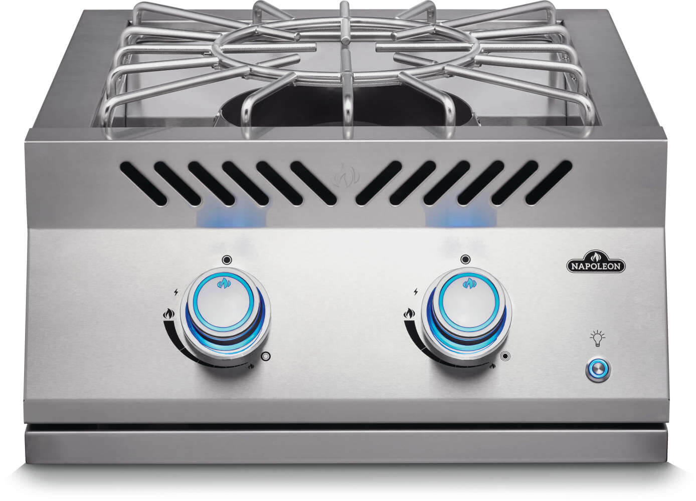 NAPOLEON BBQ BIB18PBNSS Built-in 700 Series Power Burner With Stainless Steel Cover , STAIN...