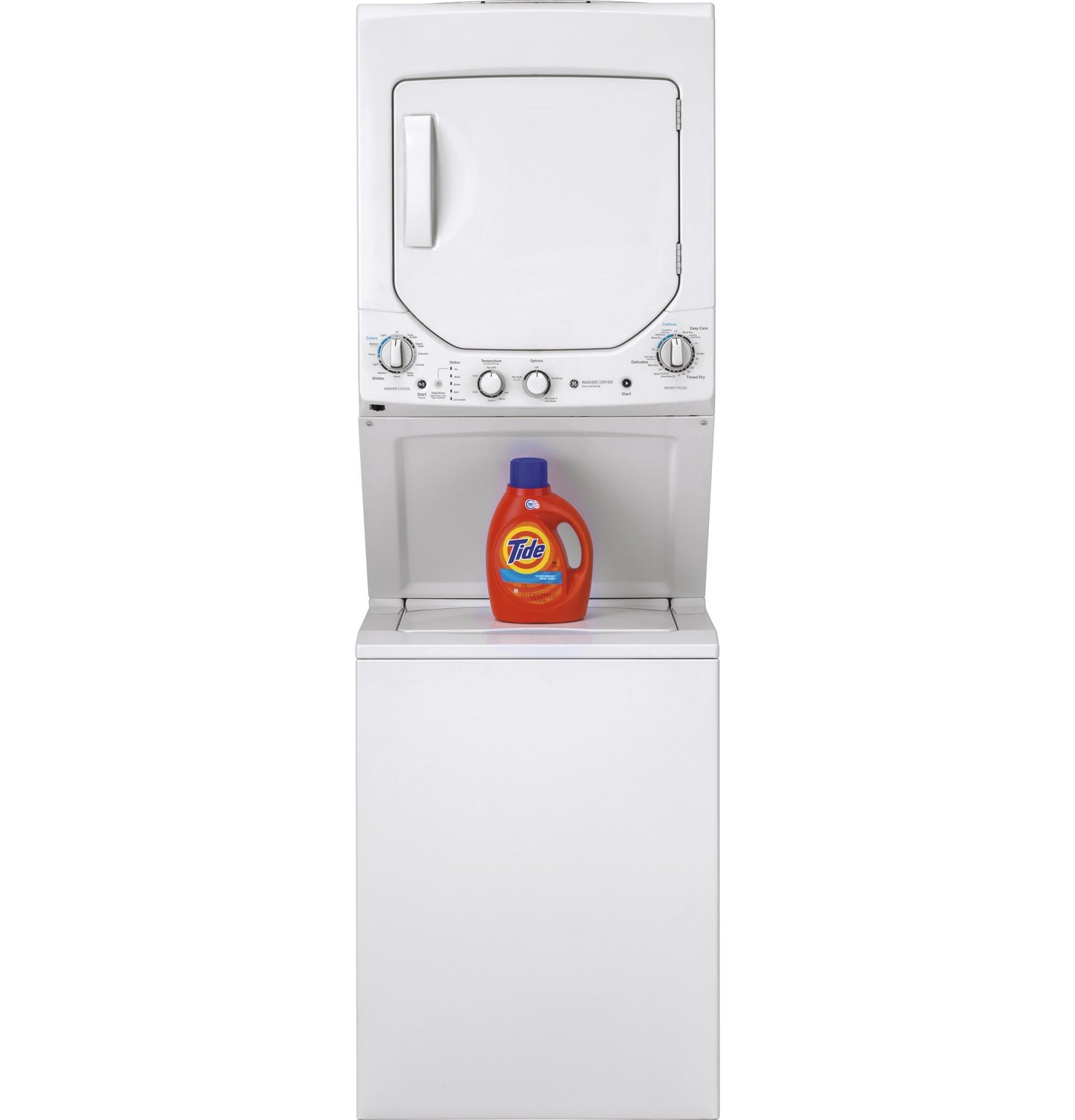 GE APPLIANCES GUD24ESSMWW GE Unitized Spacemaker 2.3 Doe Cu. Ft. Stainless Steel Washer AN...