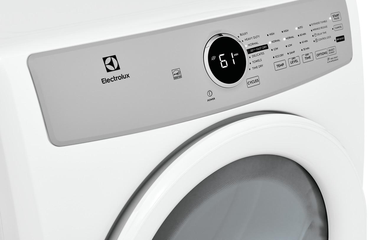 ELECTROLUX ELFG7337AW Electrolux Gas 8.0 Cu. Ft. Front Load Dryer