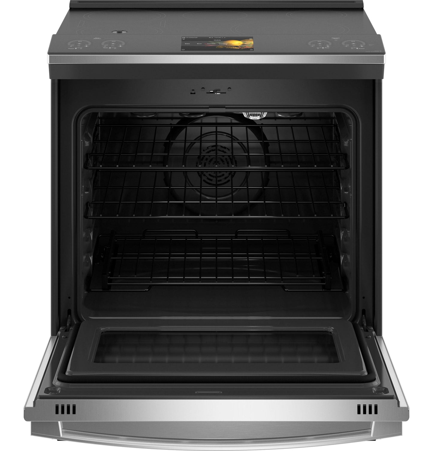GE APPLIANCES PHS93XYPFS GE Profile 30"" Smart Slide-in Front-control Induction FINGERPRI...
