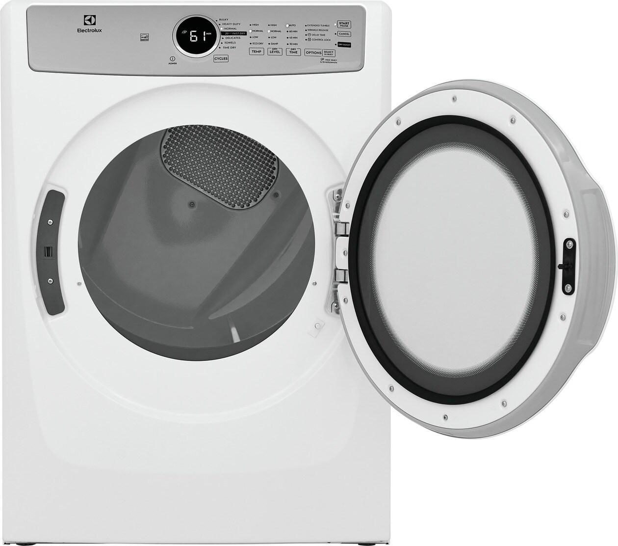 ELECTROLUX ELFE7337AW Electrolux Electric 8.0 Cu. Ft. Front Load Dryer