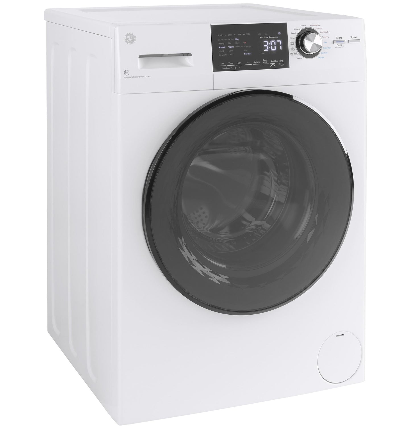 GE APPLIANCES GFQ14ESSNWW Ge 24"" 2.4 Cu. FT.CAPACITY Front Load Washer/condenser Dryer Combo