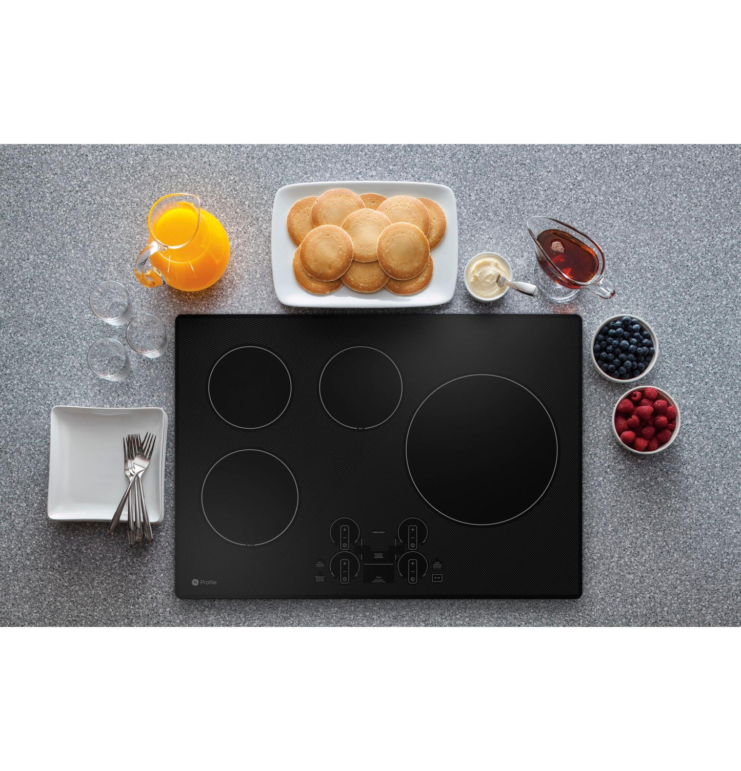 GE APPLIANCES PHP7030DTBB GE Profile 30"" Built-in Touch Control Induction Cooktop