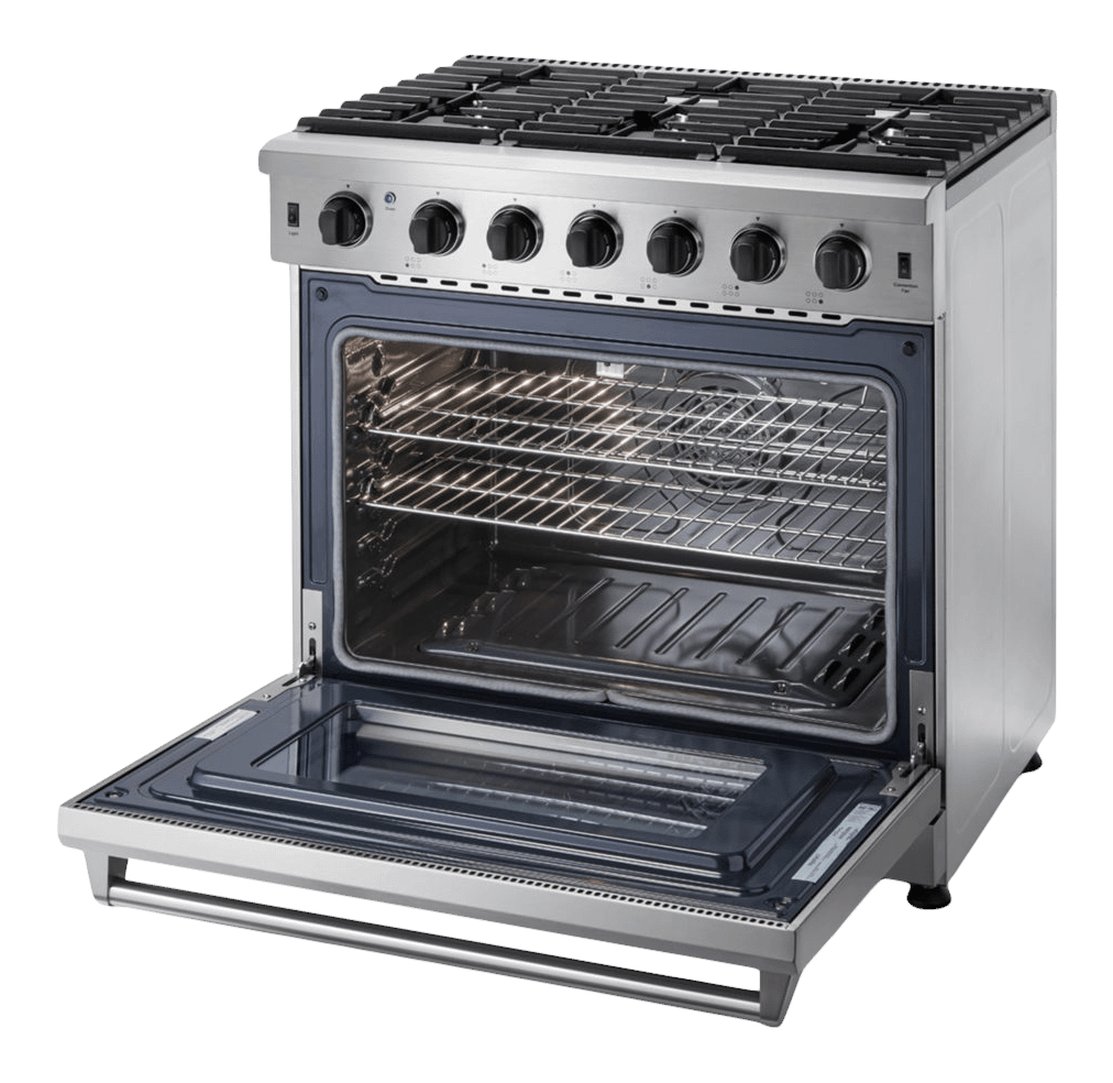 THOR KITCHEN LRG3601U Thor Kitchen - 36 Inch Professional Gas Range In Stainless Steel