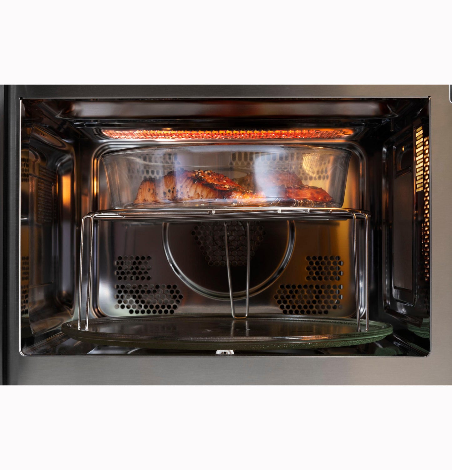 GE APPLIANCES GCST10A1WSS Ge 1.0 Cu. Ft. Capacity Countertop Convection Microwave Oven WIT...