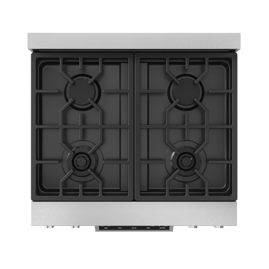 THOR KITCHEN RSG30 30 Inch Professional Gas Range With Tilt Panel Touch Control In STA...