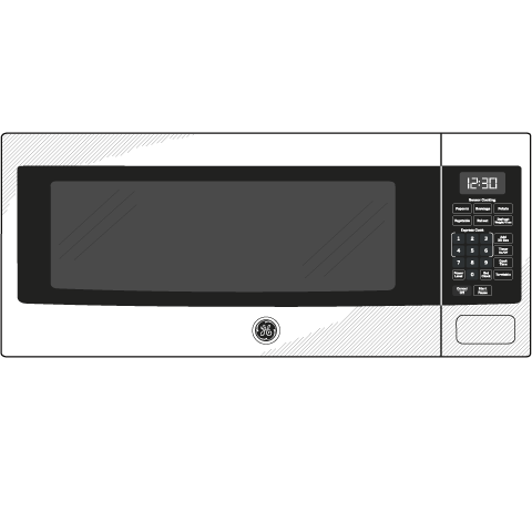 GE APPLIANCES PEM31SFSS GE Profile Series 1.1 Cu. Ft. Countertop Microwave Oven