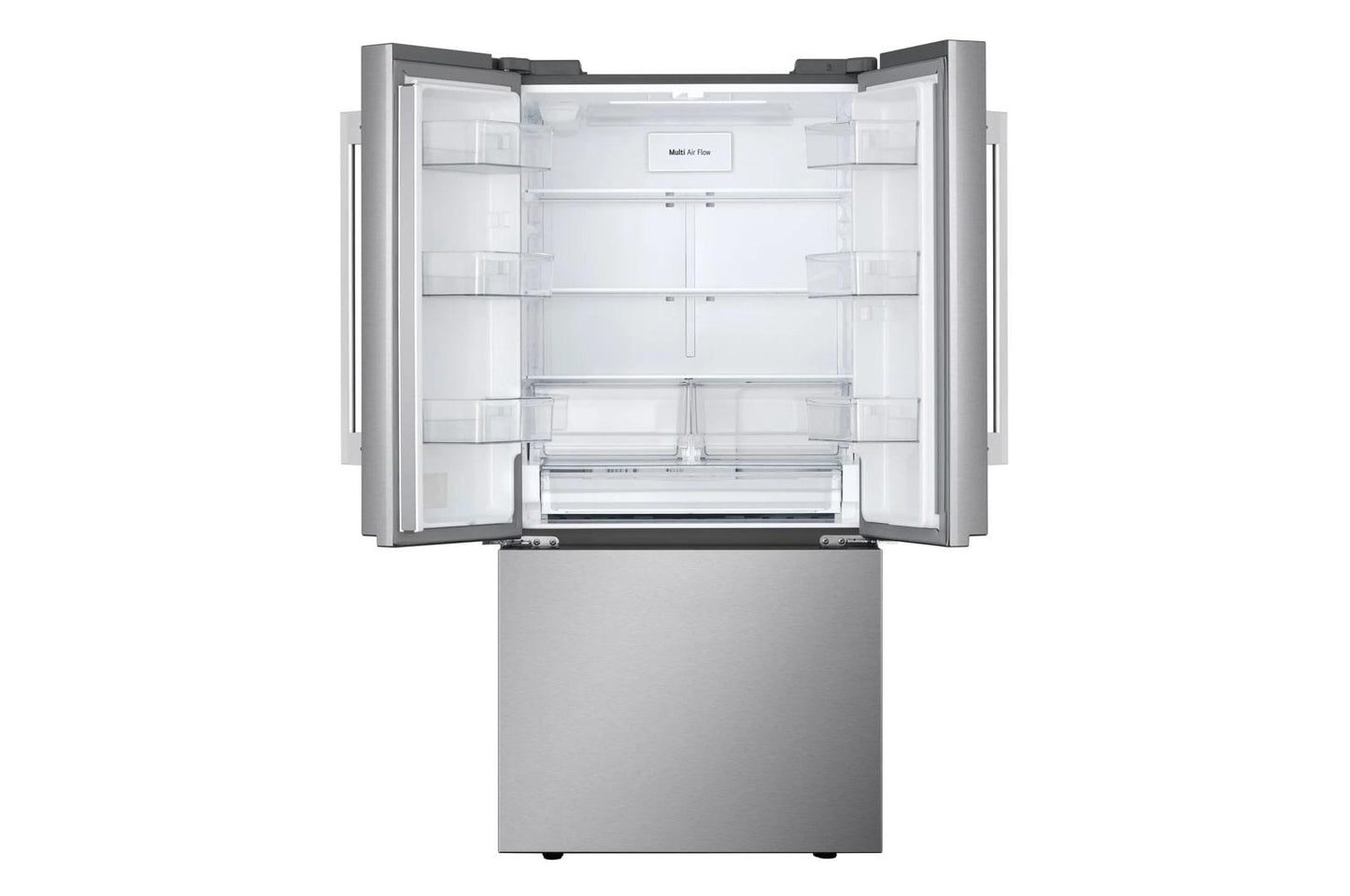 LG LF25H6200S 25 CU.FT. 3-door French Door Refrigerator With New Hybrid Handle DE...