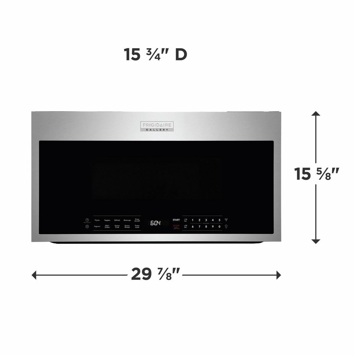 FRIGIDAIRE GMOS1964AF Frigidaire Gallery 1.9 Cu. Ft. Over-the-range Microwave With SENSOR...