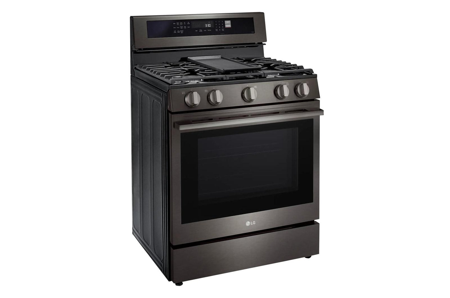 LG LRGN6325Z 6.3 Cu. Ft. Smart Wi-fi Enabled Probake Convection Gas Range WIT...