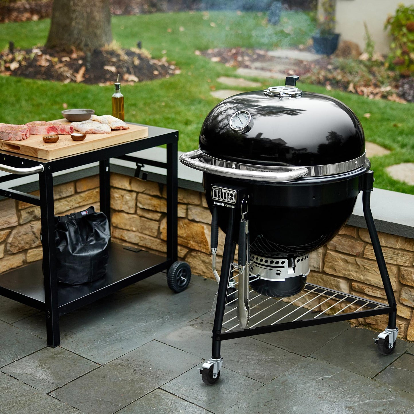 WEBER 18201001 Weber Summit Kamado E6 Charcoal Grill - 24 Inch Black