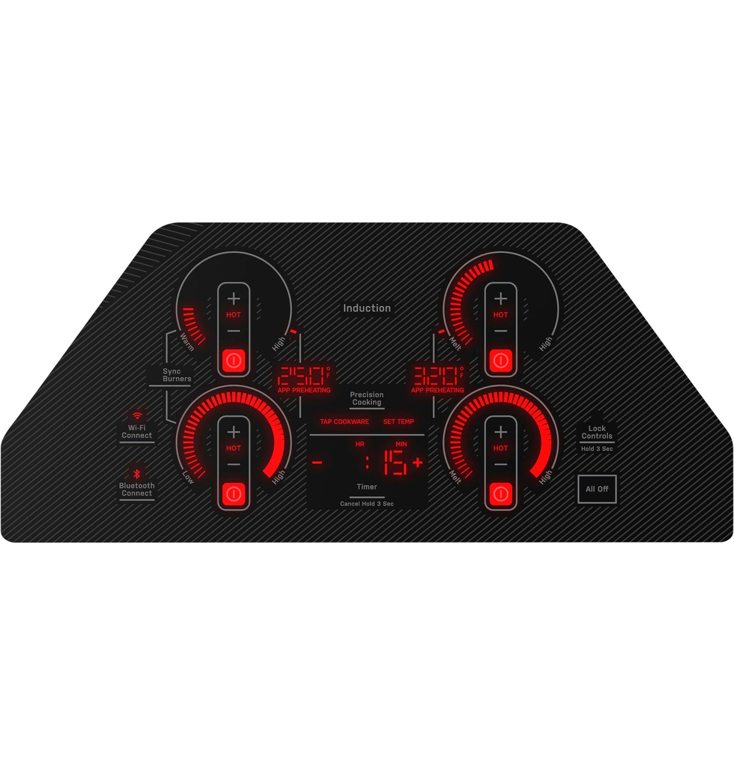 GE APPLIANCES PHP9030DTBB GE Profile 30"" Built-in Touch Control Induction Cooktop
