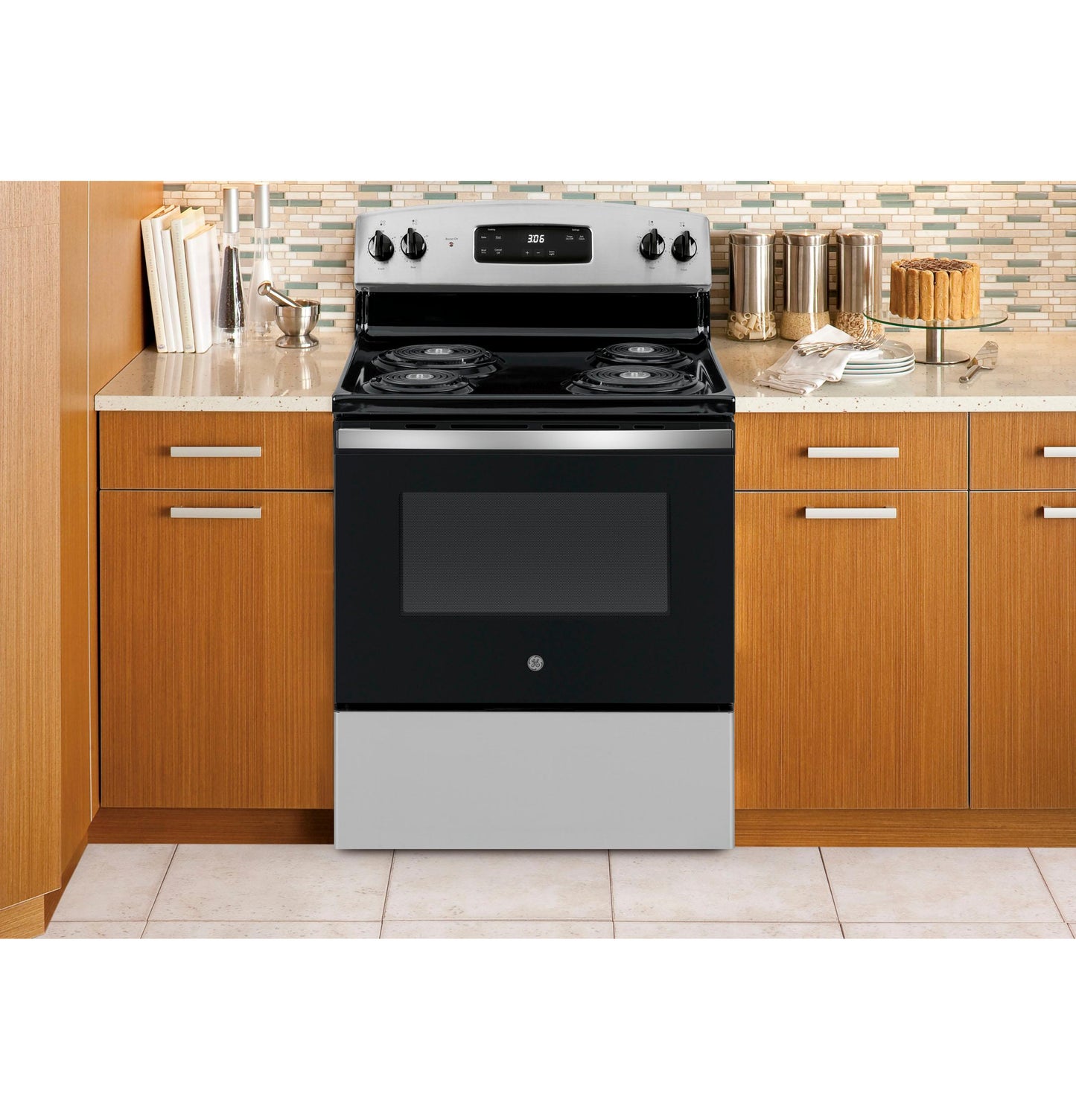 GE APPLIANCES JBS360RTSS Ge 30"" Free-standing Electric Range