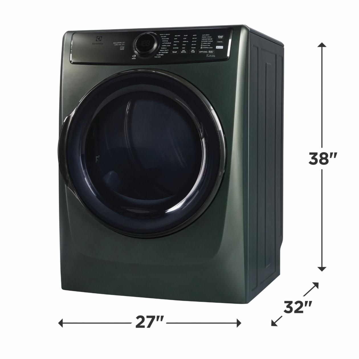 ELECTROLUX ELFG7738AA Electrolux Front Load Perfect Steam Gas Dryer With Luxcare D...