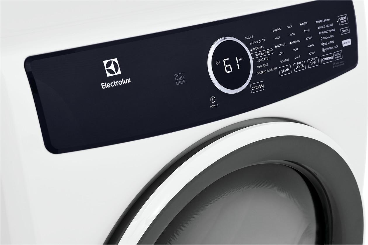 ELECTROLUX ELFE7437AW Electrolux Electric 8.0 Cu. Ft. Front Load Dryer