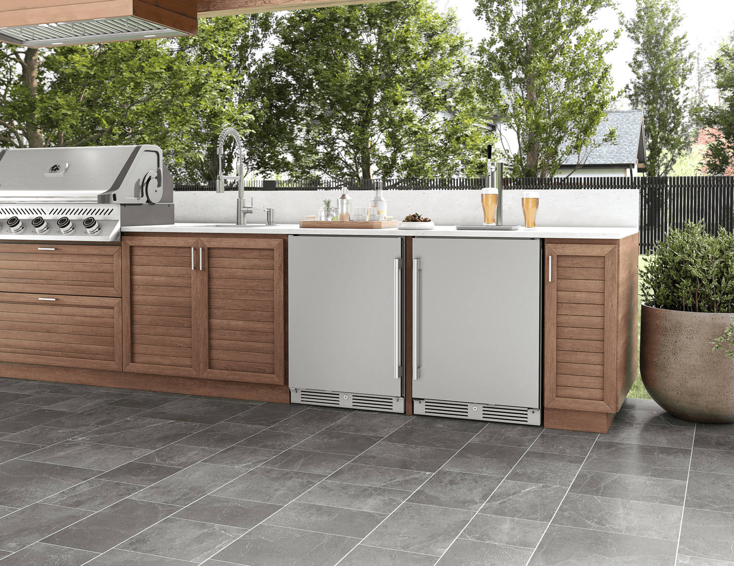 ZEPHYR PRR24C01ASOD Zephyr 24"" Outdoor Refrigerator