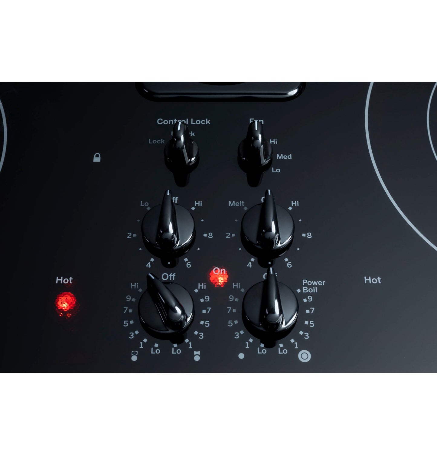 GE APPLIANCES PP9830DRBB GE Profile 30"" Downdraft Electric Cooktop