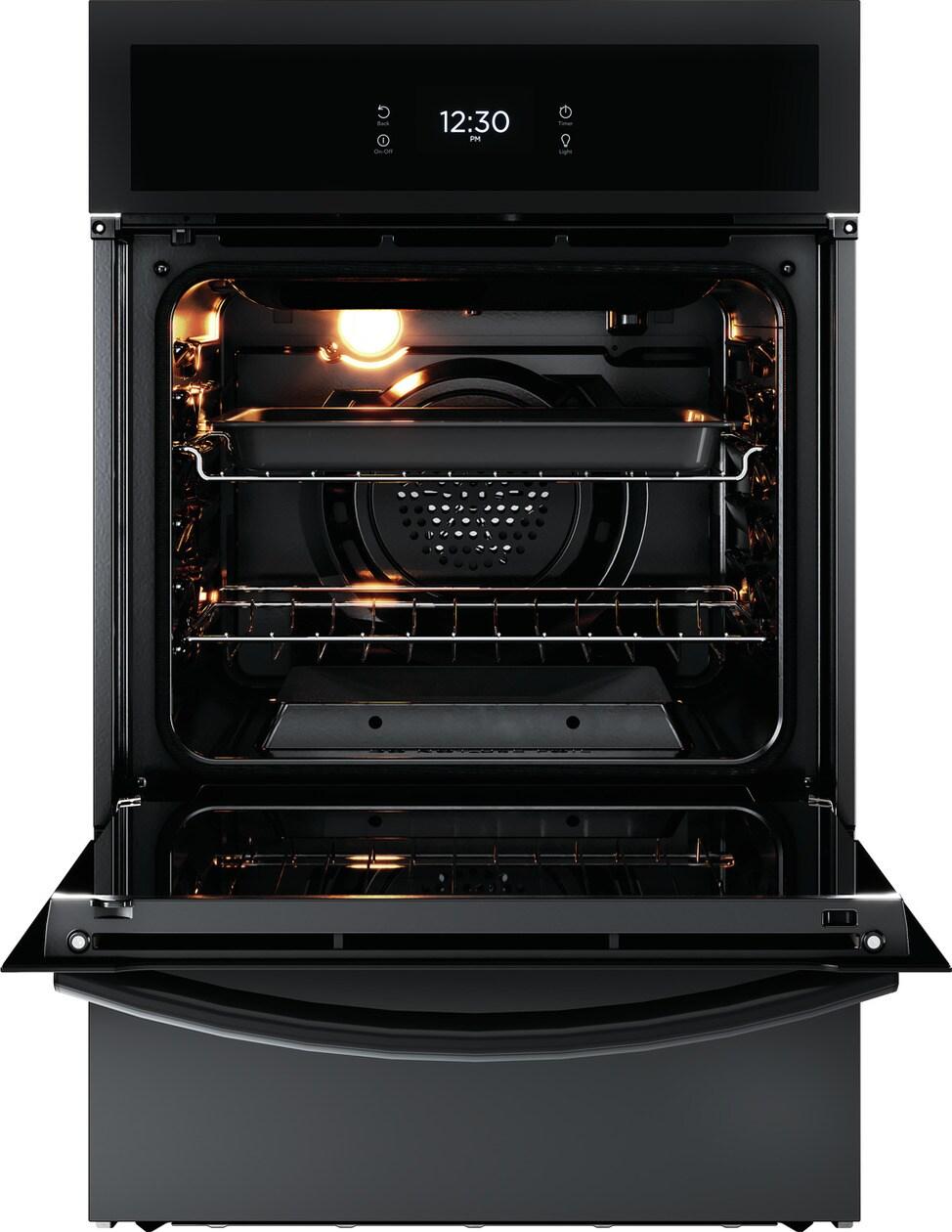 FRIGIDAIRE GCWG2438AB Frigidaire Gallery 24"" Single Gas Wall Oven With Air Fry
