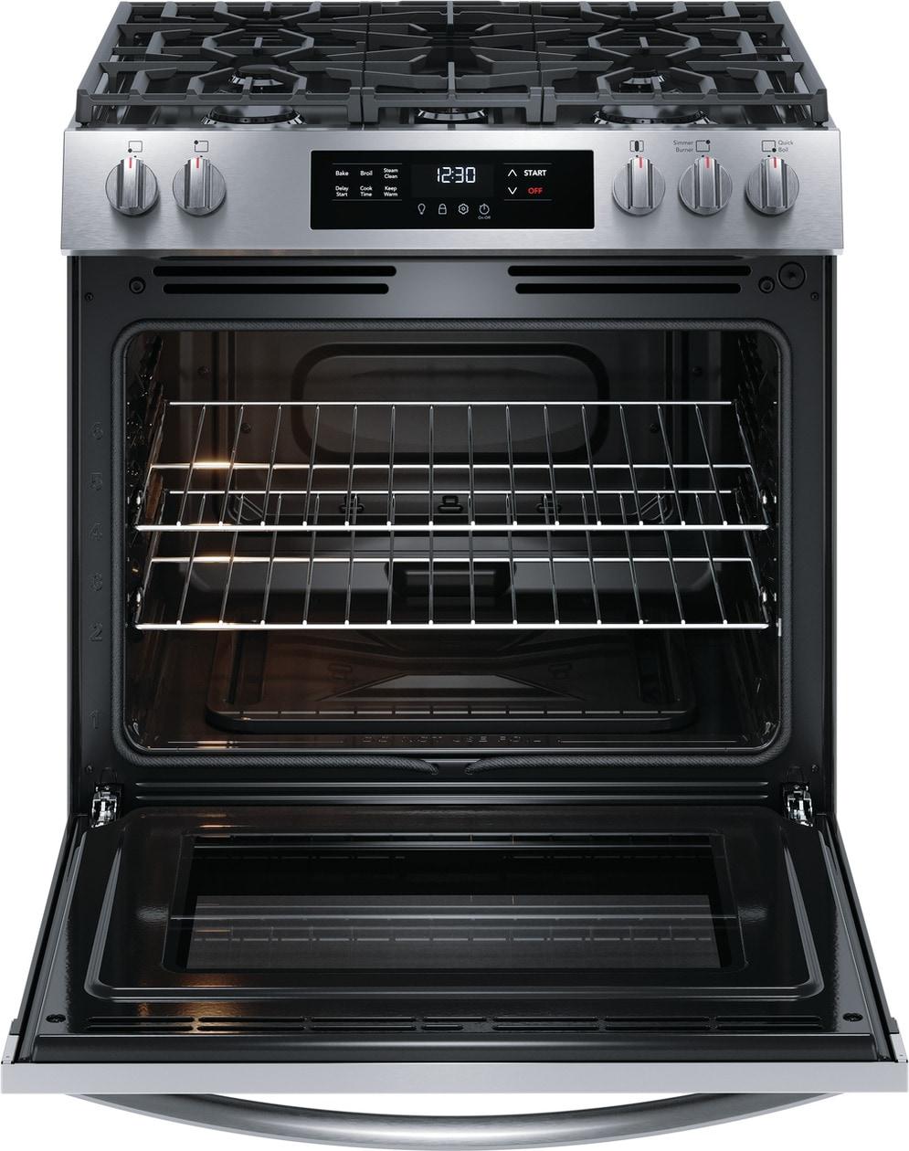 FRIGIDAIRE FCFG3062AS Frigidaire 30"" Front Control Gas Range With Quick Boil
