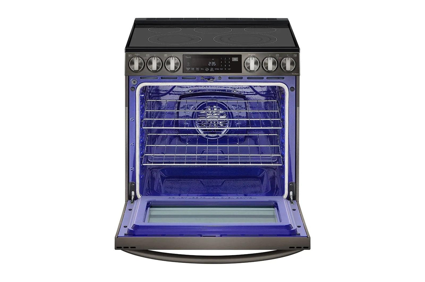 LG LSEL6335DE 6.3 Cu Ft. Smart Wi-fi Enabled Probake Convection Instaview E...