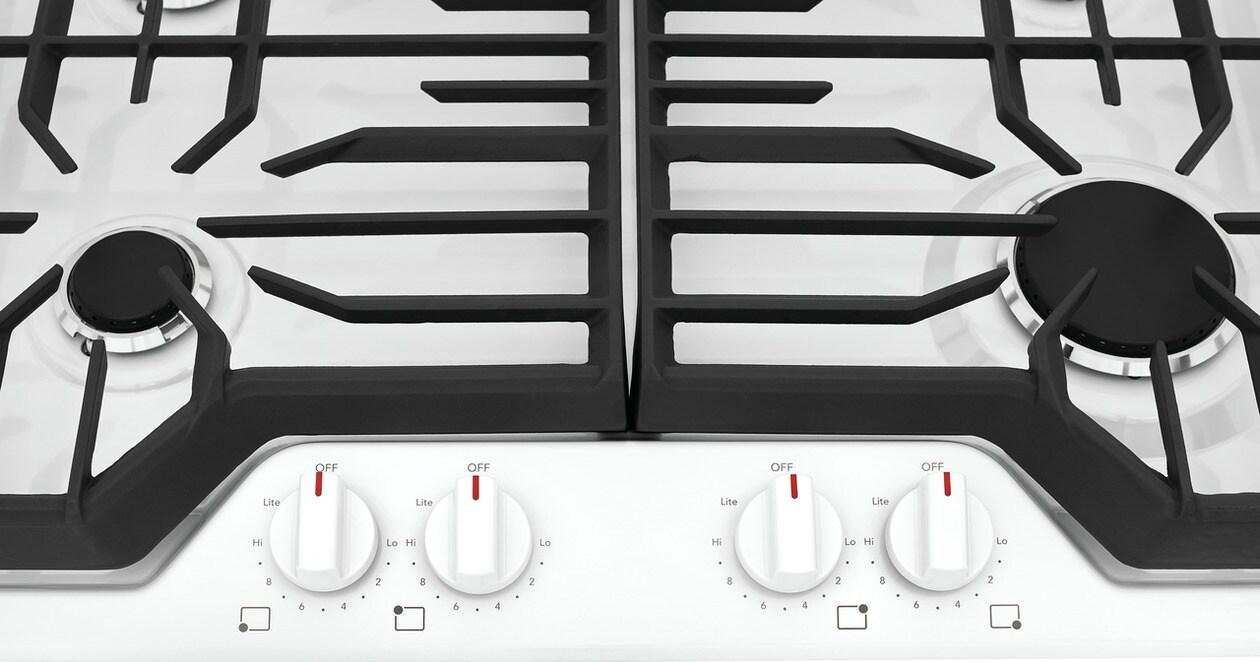 FRIGIDAIRE FCCG3027AW Frigidaire 30"" Gas Cooktop