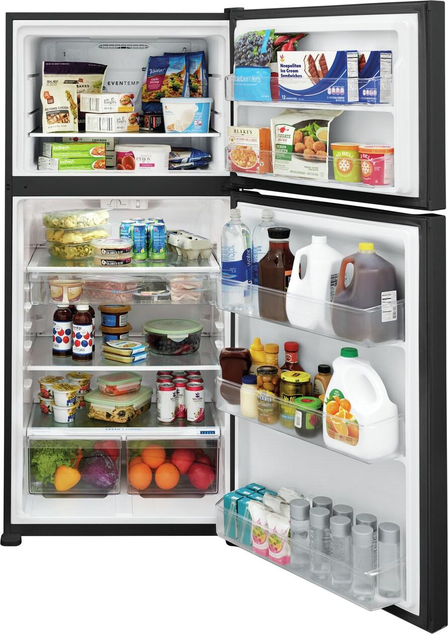 FRIGIDAIRE FFTR2045VB Frigidaire 20.0 Cu. Ft. Top Freezer Refrigerator