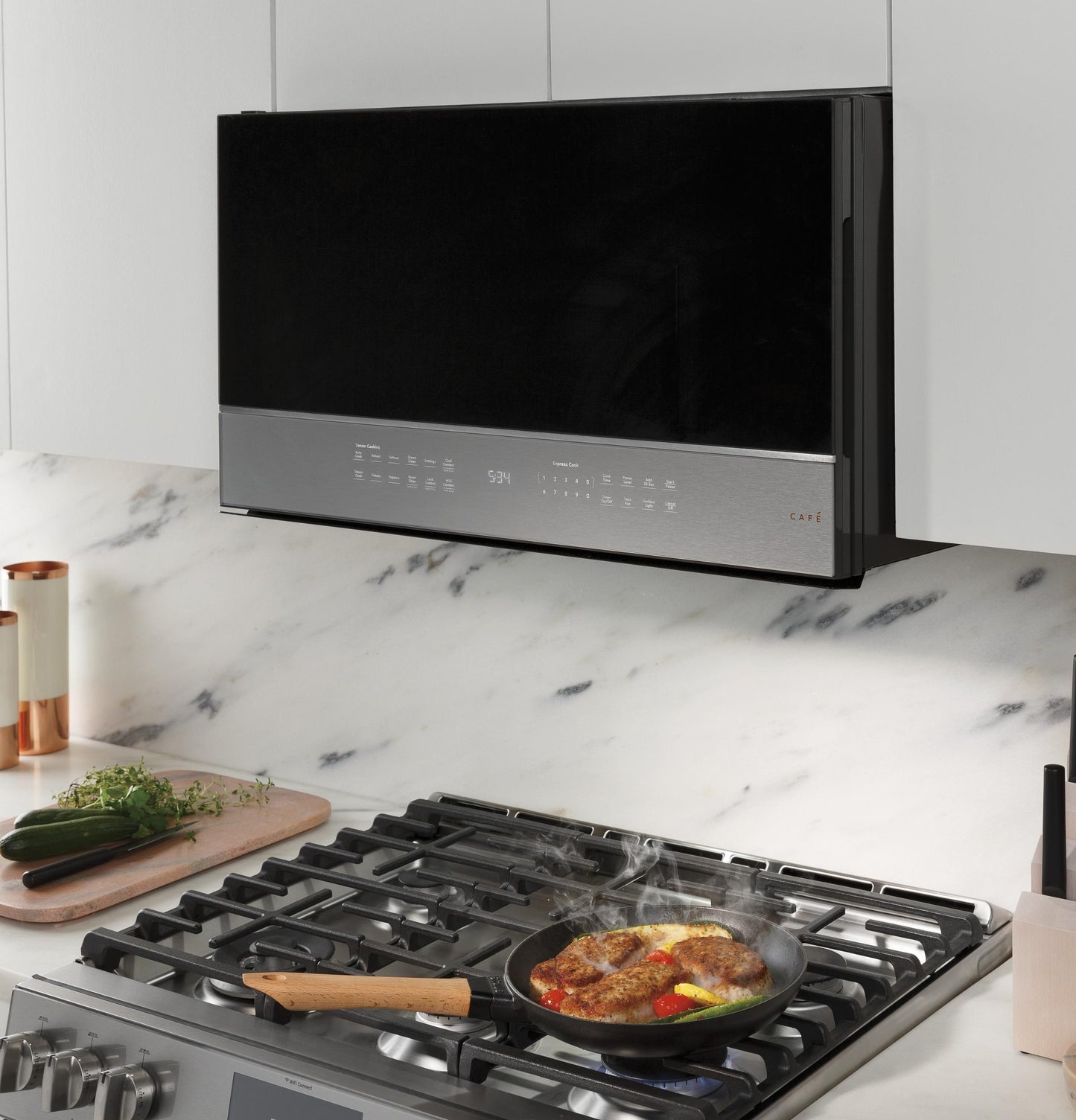 CAFE CVM721M2NS5 Cafe Cafe 2.1 Cu. Ft. Over-the-range Microwave Oven