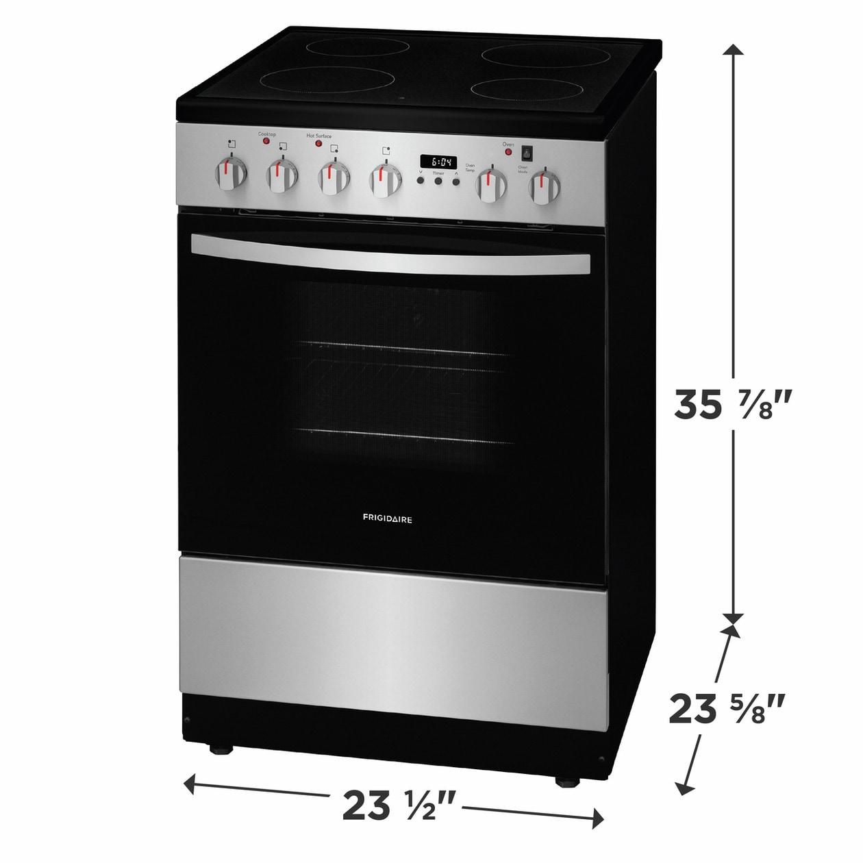 FRIGIDAIRE FCFE2425AS Frigidaire 24'' Freestanding Electric Range