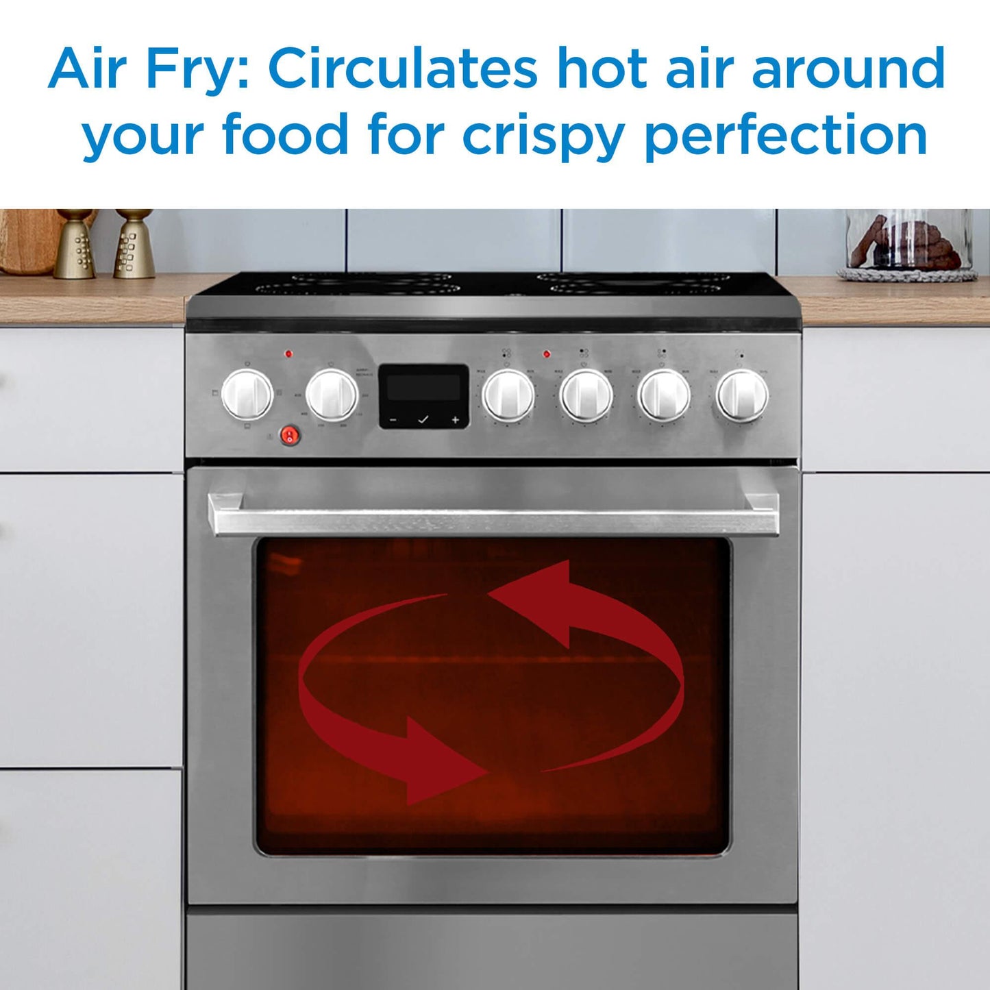 DANBY DRCA240BSS Danby 24 Air Fry Slide-in Smoothtop Range