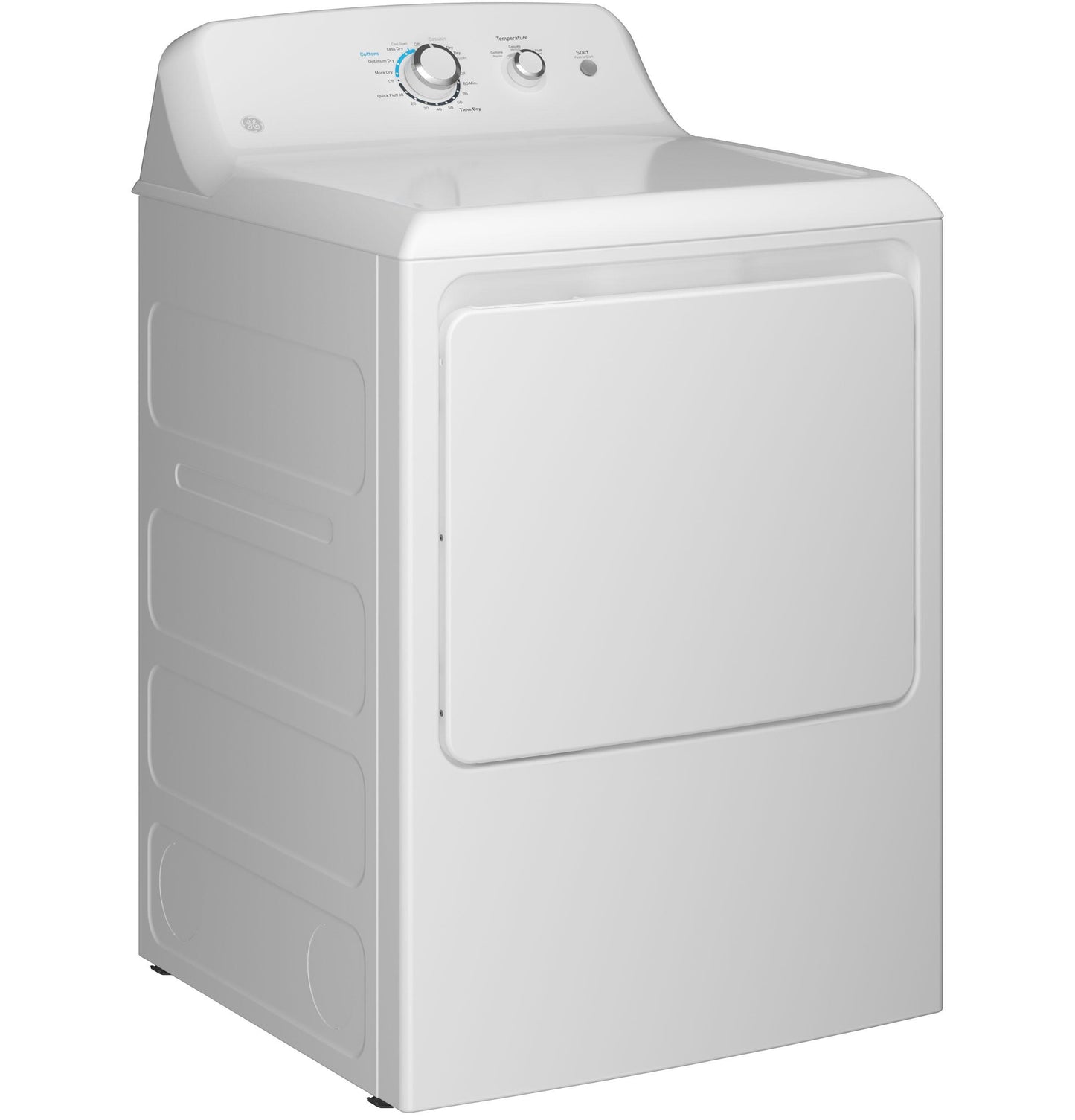 GE APPLIANCES GTX33EASKWW Ge 6.2 Cu. Ft. Capacity Aluminized Alloy Drum Electric Dryer